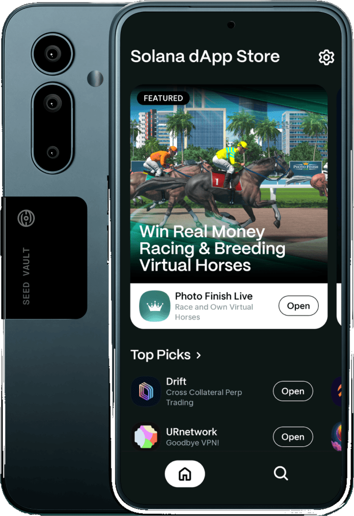 HOLDOUT featured on Solana dApp Store